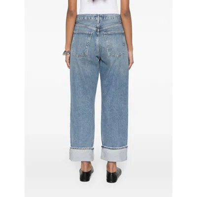 Agolde Lana Rigid Mid-rise Straight-leg Jeans