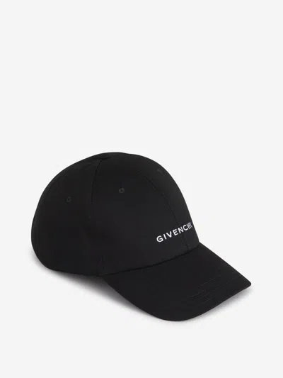 Givenchy Logo-embroidered Baseball Cap In Black & White