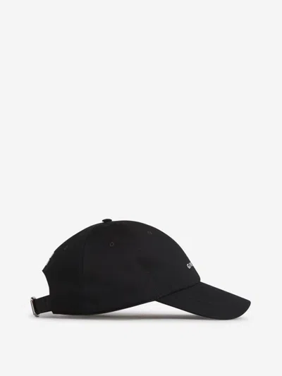 Givenchy Logo-embroidered Baseball Cap In Black & White