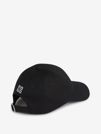 Givenchy Logo-embroidered Baseball Cap In Black & White