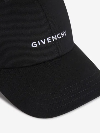 Givenchy Logo-embroidered Baseball Cap In Black & White