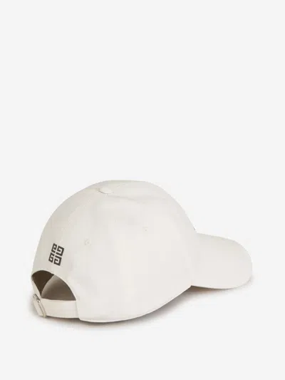 Givenchy Cotton Logo Cap In White