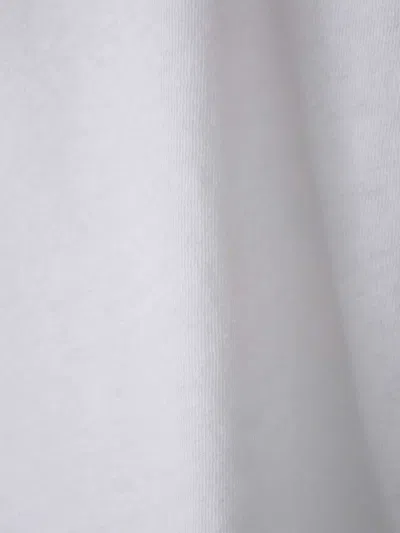 Officine Generale Fine-knit T-shirt In White
