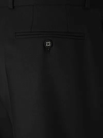 Officine Generale Officine Générale Hugo Formal Pants In Black