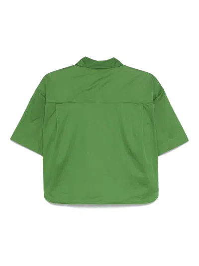 Closed Poplin Shirt In 647 Matcha Green