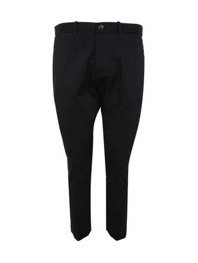 Nine In The Morning Easy Slim Trouser In Black  