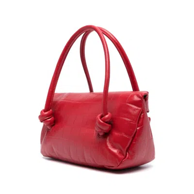 Jil Sander Small Crocodile-effect Shoulder Bag