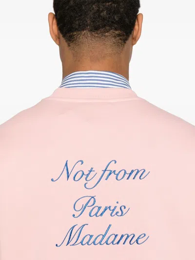 Drôle De Monsieur Drole De Monsieur Le Sweatshirt Slogan Cursive