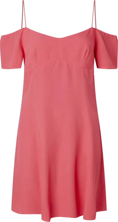 Calvin Klein Dresses Pink In Rosa Chiari E Naturali