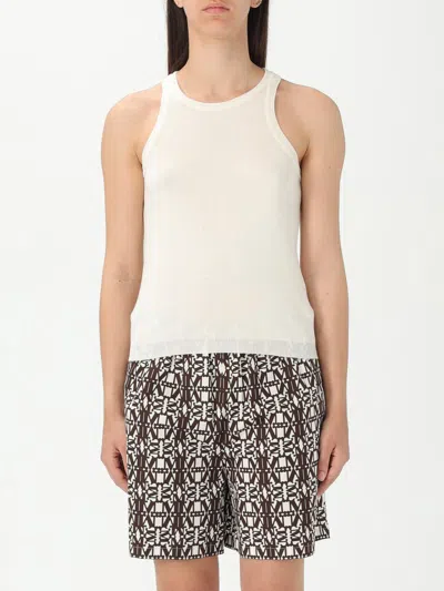 Max Mara Cashmere Tank Top In White