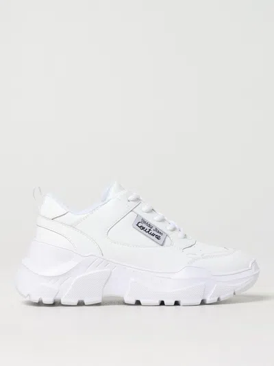 Versace Jeans Couture Sneakers  Woman Color White In ホワイト