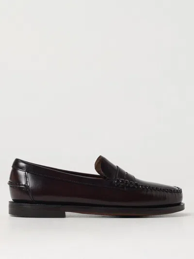 Sebago Black Leather Moccasin