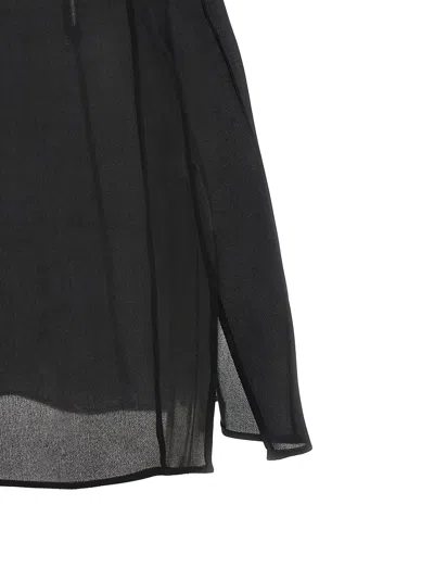 Khaite Piet Cascading-ruffle Sleeveless Tunic Top