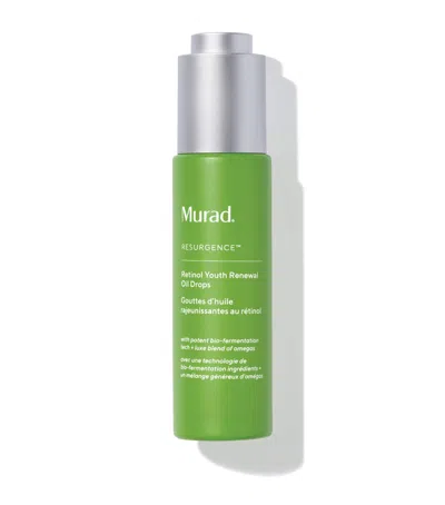 Murad Retinol Youth Renewal Face Oil Drops In Transparent