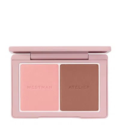 Westman Atelier Baby Cheeks Powder Blush Duo In Coquette And Mimi