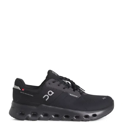 On Running Cloudrunner Waterproof Sneaker In Black