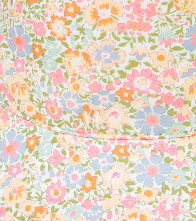 FAYE花卉府绸渔夫帽