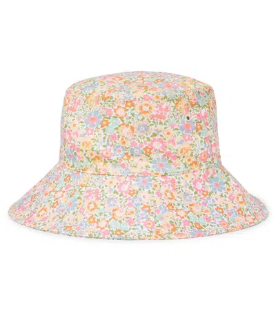 FAYE花卉府绸渔夫帽