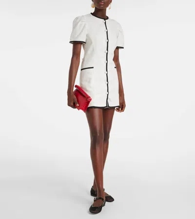 JANE亚麻迷你连衣裙