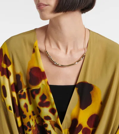 Dries Van Noten Orchid Print Blouse In Viscose In Multicolor