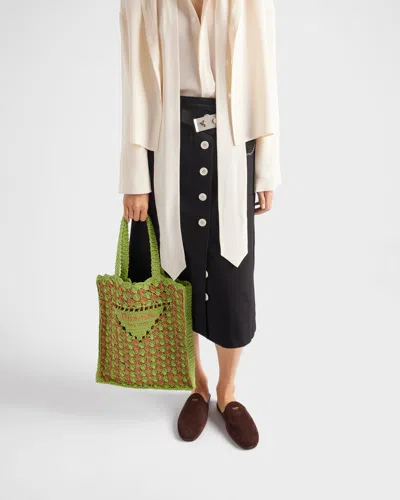 Prada Flared Midi Cotton Drill Skirt In Schwarz