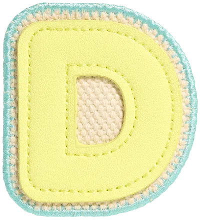 Stoney Clover Lane Canvas Letter Patch