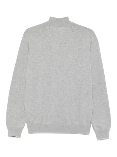 Paul & Shark Mélange-effect Sweatshirt In Grey