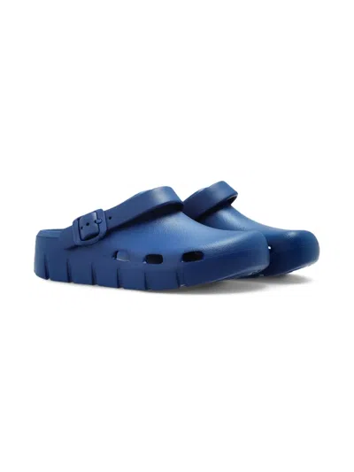 Birkenstock Birki Flow Clogs In Blue