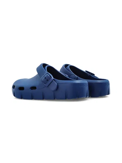 Birkenstock Birki Flow Clogs In Blue