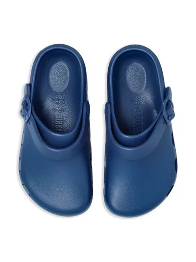Birkenstock Birki Flow Clogs In Blue