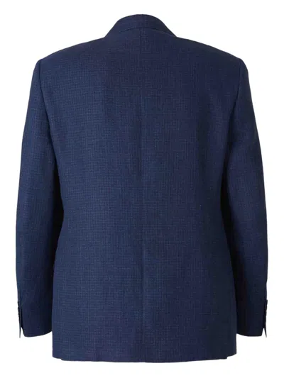 Canali Blue Jackets In Blue