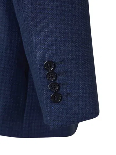 Canali Blue Jackets In Blue