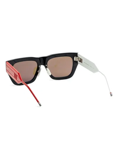 Thom Browne Square-frame Sunglasses In Black