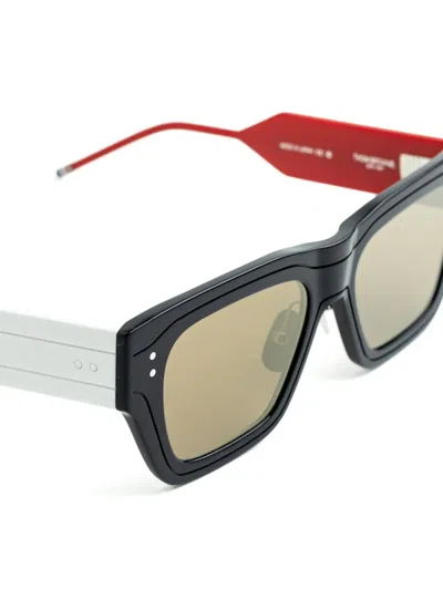 Thom Browne Square-frame Sunglasses In Black
