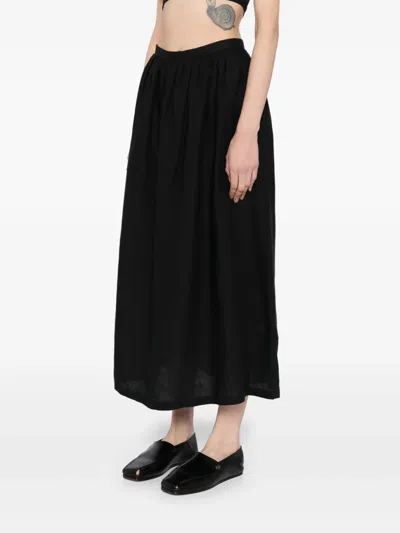 Agnès B. Elasticated Waist Skirt In Black