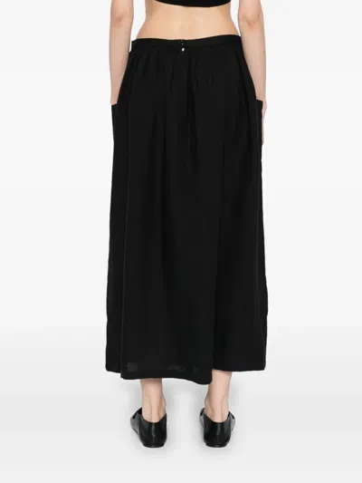 Agnès B. Elasticated Waist Skirt In Black