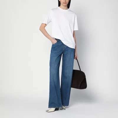 The Row Egli Boyfriend Denim Jeans In Blue