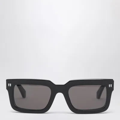 Off-white Clip-on Square Sunglasses In Black