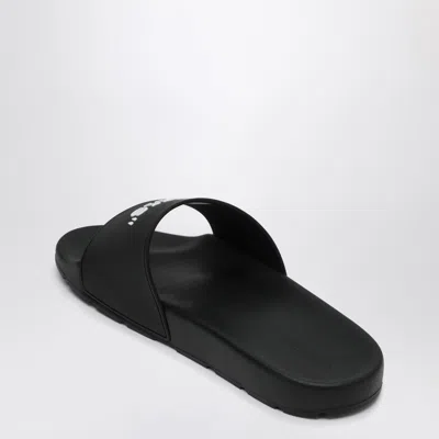 Off-white This That Embossed Rubber Slides In Black