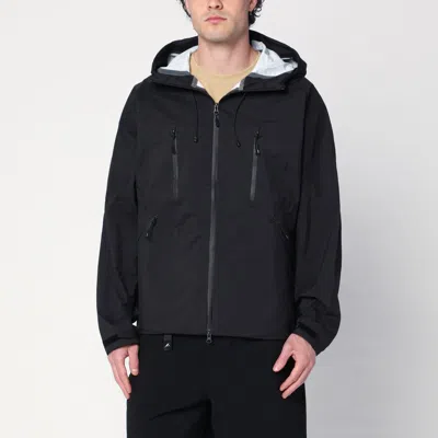 Purple Mountain Observatory Black Zip Jacket In Nylon In Black