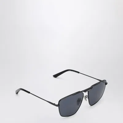 Balenciaga Tag 2.0 Navigator Sunglasses In Blue