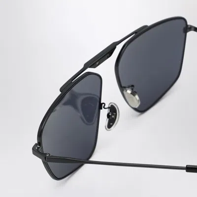 Balenciaga Tag 2.0 Navigator Sunglasses In Blue