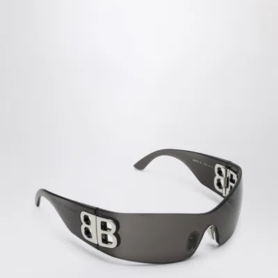 Balenciaga Bossy Mask Black Sunglasses Women In Black