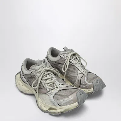 Balenciaga Stapler Lacing Casual Sneakers In Beige