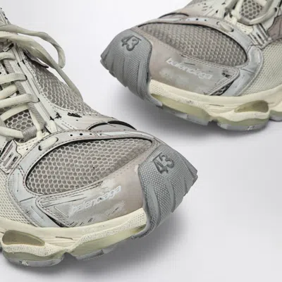 Balenciaga Stapler Lacing Casual Sneakers In Beige