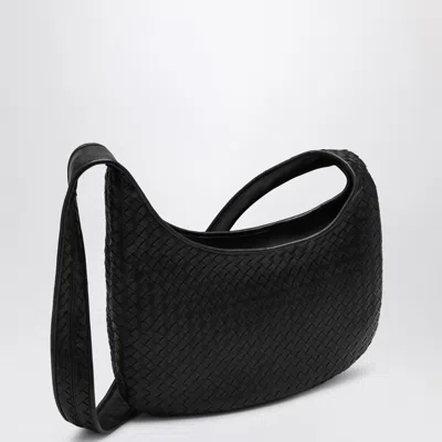 Bottega Veneta Veneto Bag In Black Intrecciato In Black