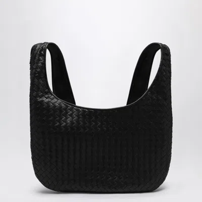 Bottega Veneta Veneto Bag In Black Intrecciato In Black