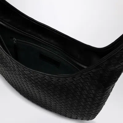 Bottega Veneta Veneto Bag In Black Intrecciato In Black