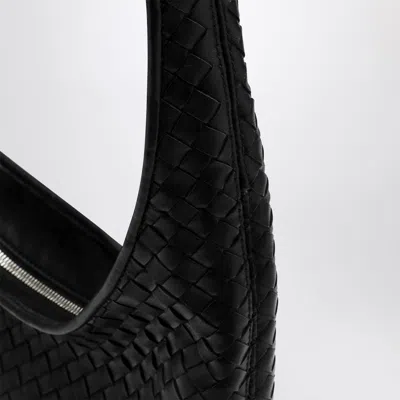 Bottega Veneta Veneto Bag In Black Intrecciato In Black