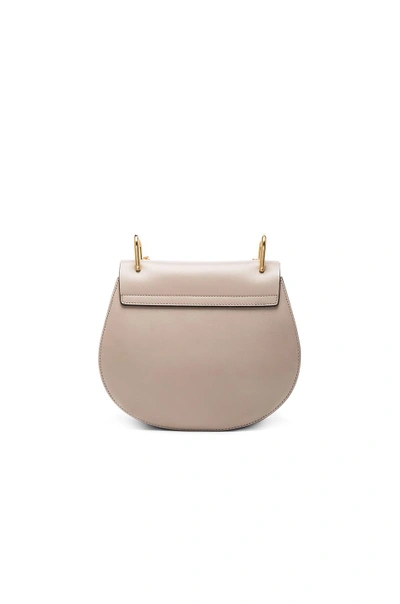 Shop Chloé Small Drew Suede & Calfskin Shoulder Bag In Motty Grey